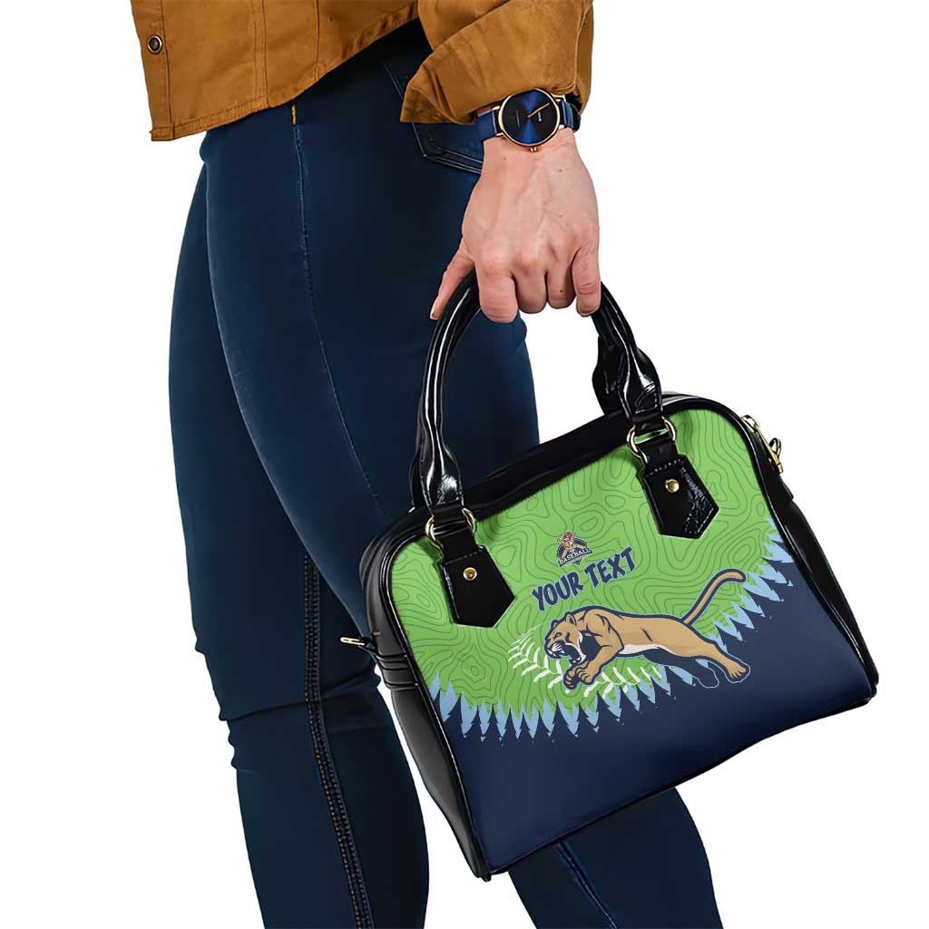 Kane County 2025 Baseball Custom Shoulder Handbag Cougar Fight Cougar Win LT15