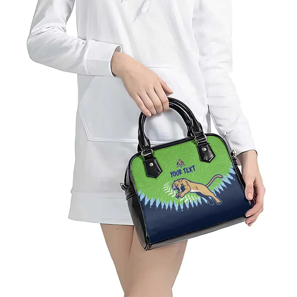 Kane County 2025 Baseball Custom Shoulder Handbag Cougar Fight Cougar Win LT15