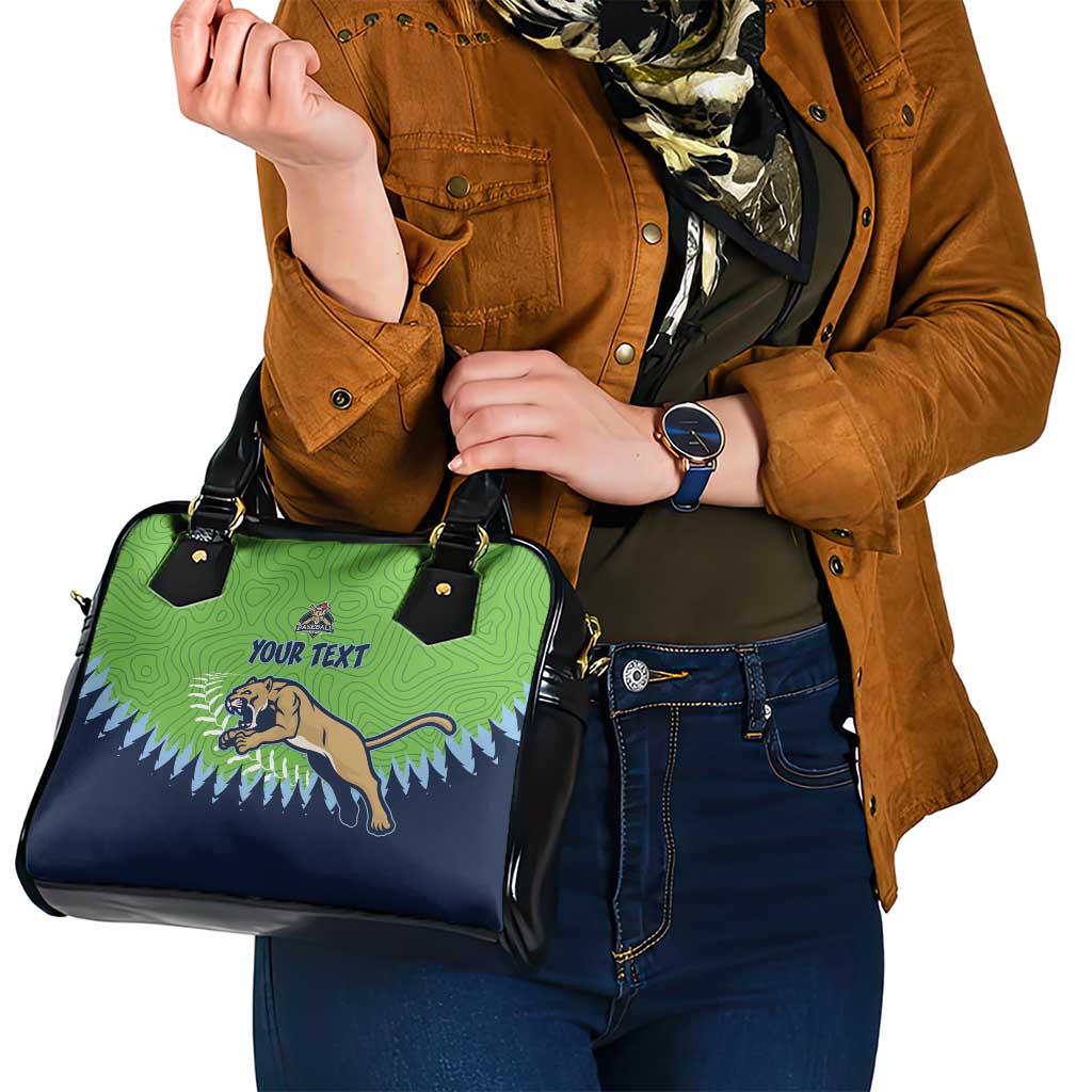 Kane County 2025 Baseball Custom Shoulder Handbag Cougar Fight Cougar Win LT15