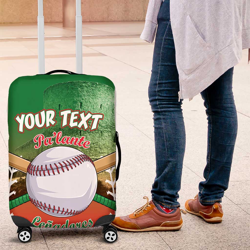 Las Tunas 2025 Baseball Custom Luggage Cover Palante Lenadores LT15
