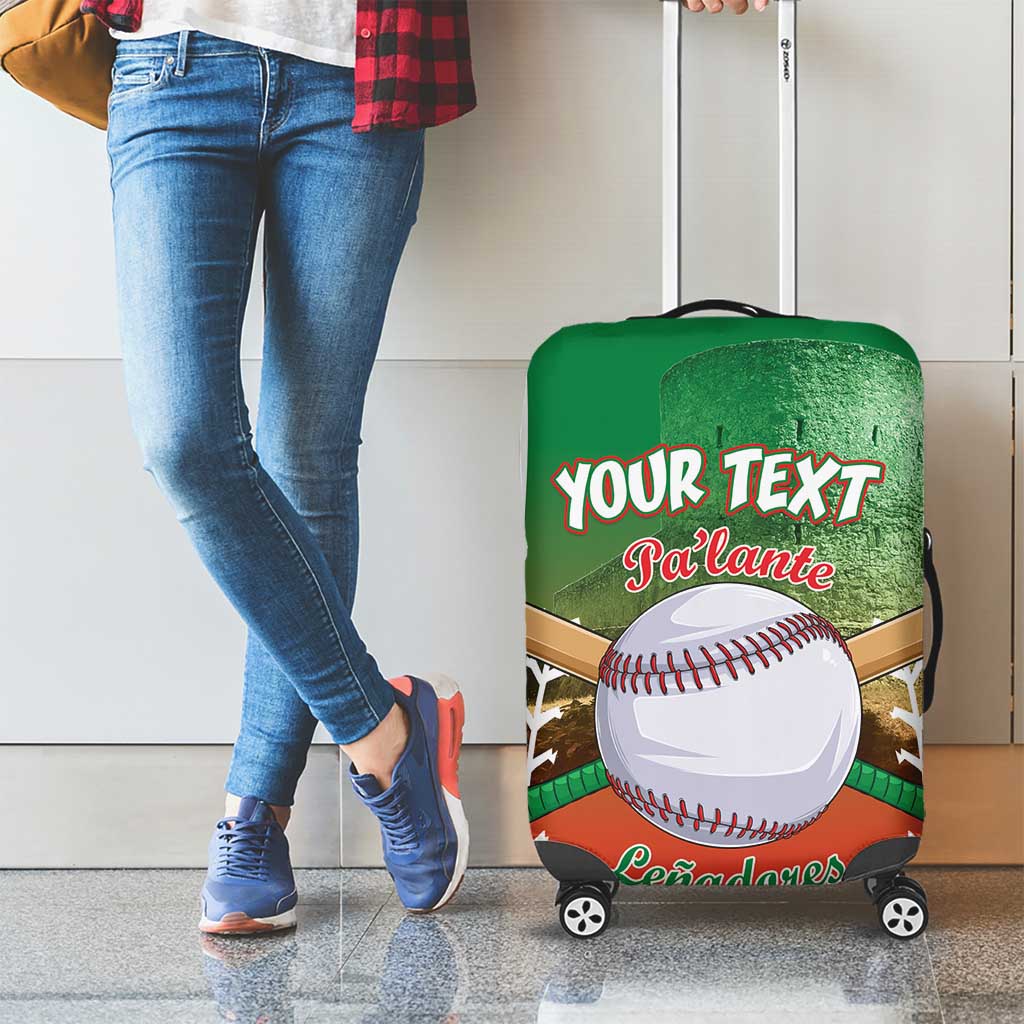 Las Tunas 2025 Baseball Custom Luggage Cover Palante Lenadores LT15