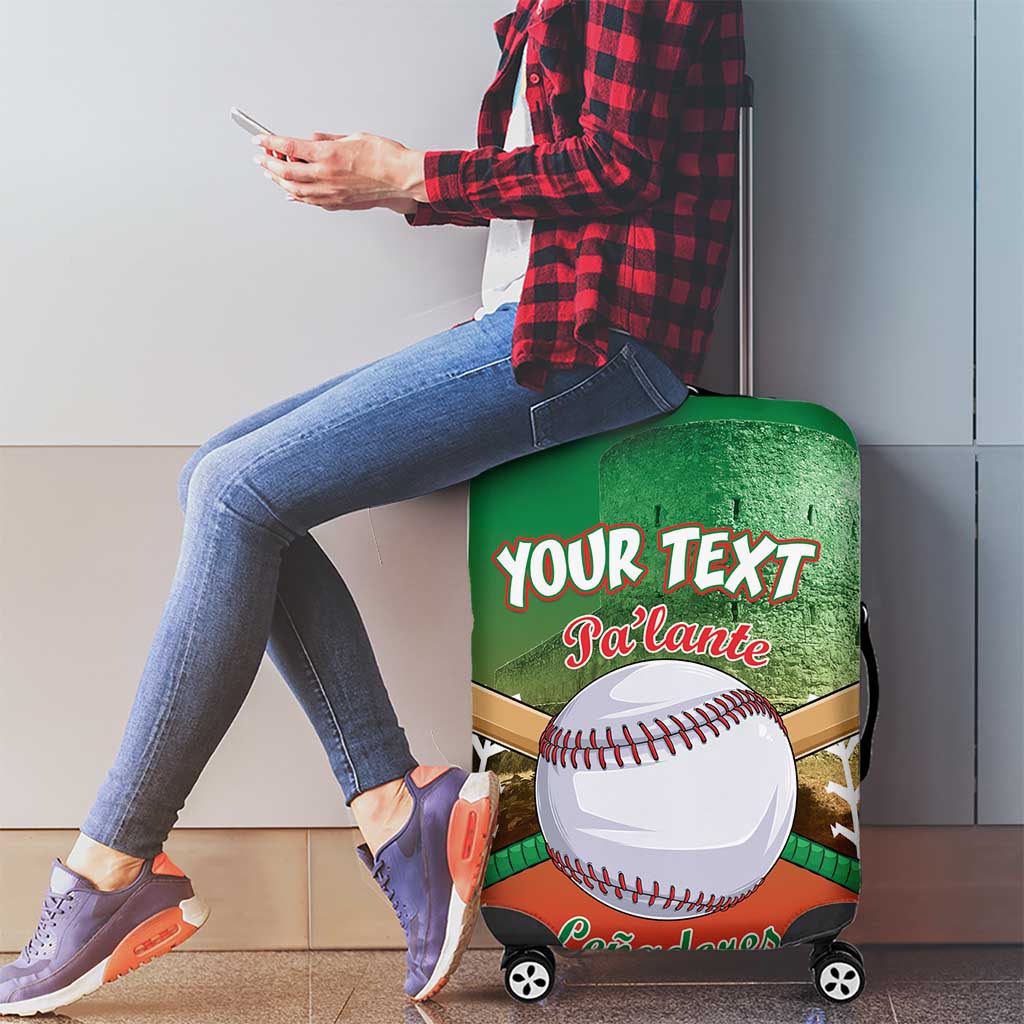 Las Tunas 2025 Baseball Custom Luggage Cover Palante Lenadores LT15