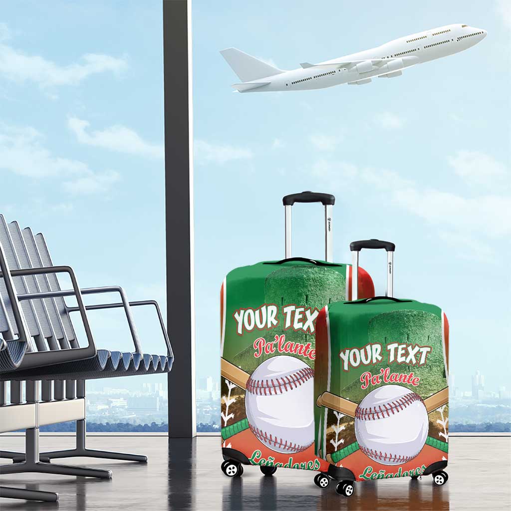 Las Tunas 2025 Baseball Custom Luggage Cover Palante Lenadores LT15