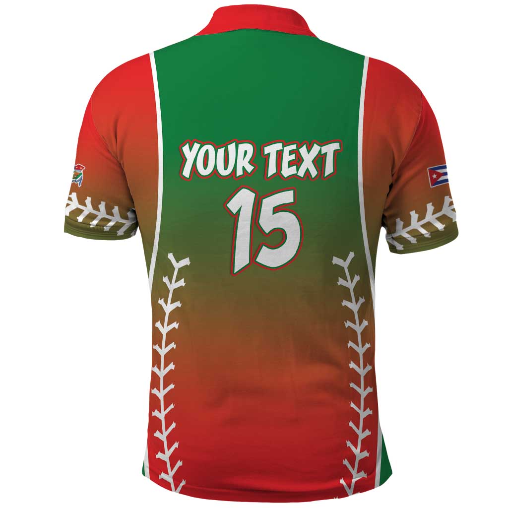 Las Tunas 2025 Baseball Custom Polo Shirt Palante Lenadores LT15