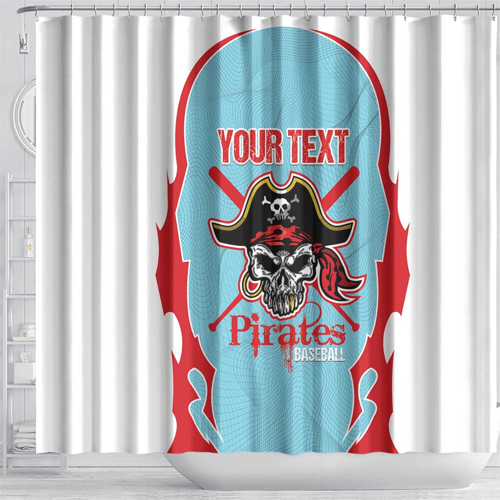 Santa Maria 2025 Baseball Custom Shower Curtain Come On Pirate LT15