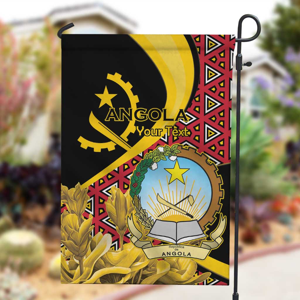 Personalized República de Angola Garden Flag Coat Of Arms With Map LT15