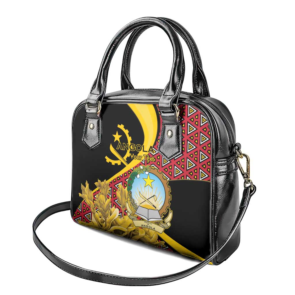 Personalized Angola Shoulder Handbag Coat Of Arms Welwitschia Mirabilis LT15