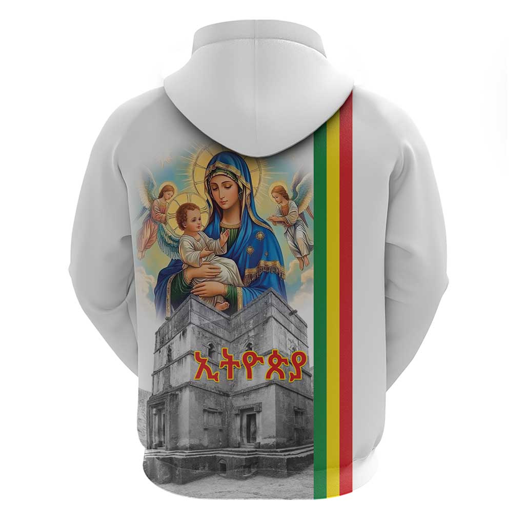 Ethiopian Christmas Hoodie Saint Mary Lalibela Churches LT15