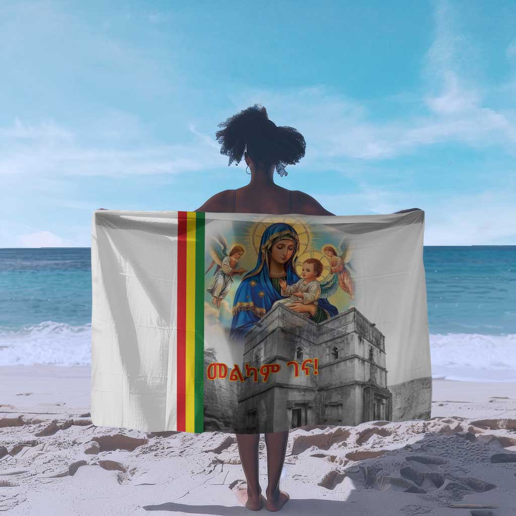 Melkam Gena Ethiopia Sarong Saint Mary Lalibela Churches LT15