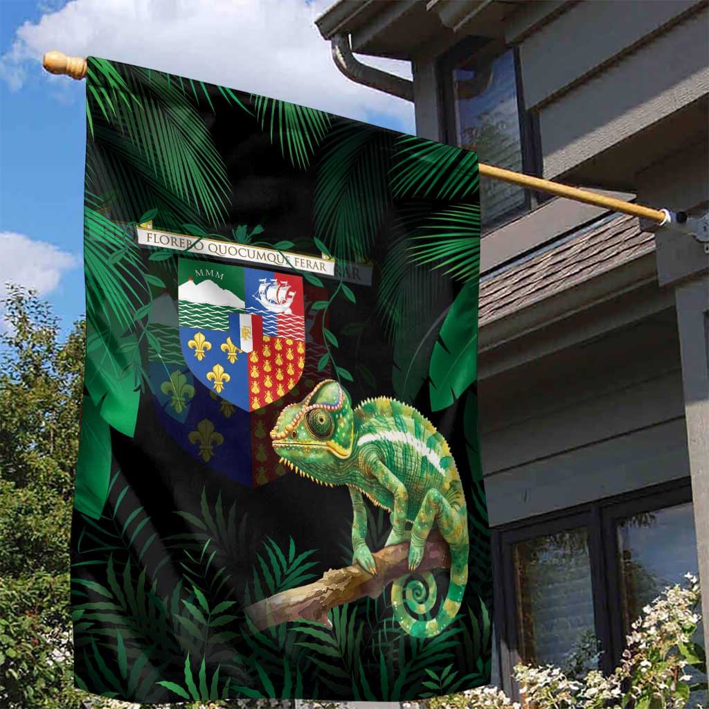 Reunion Island Garden Flag Furcifer Pardalis LT15
