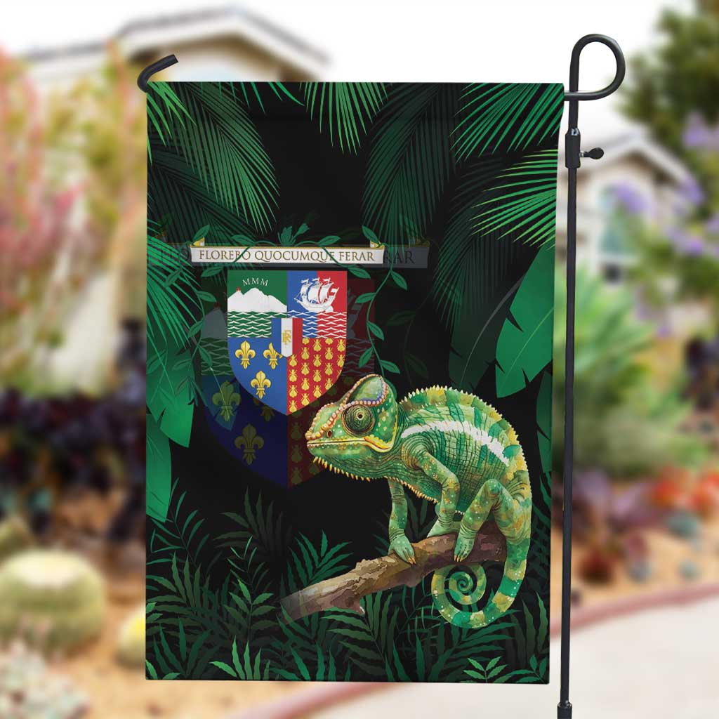 Reunion Island Garden Flag Furcifer Pardalis LT15