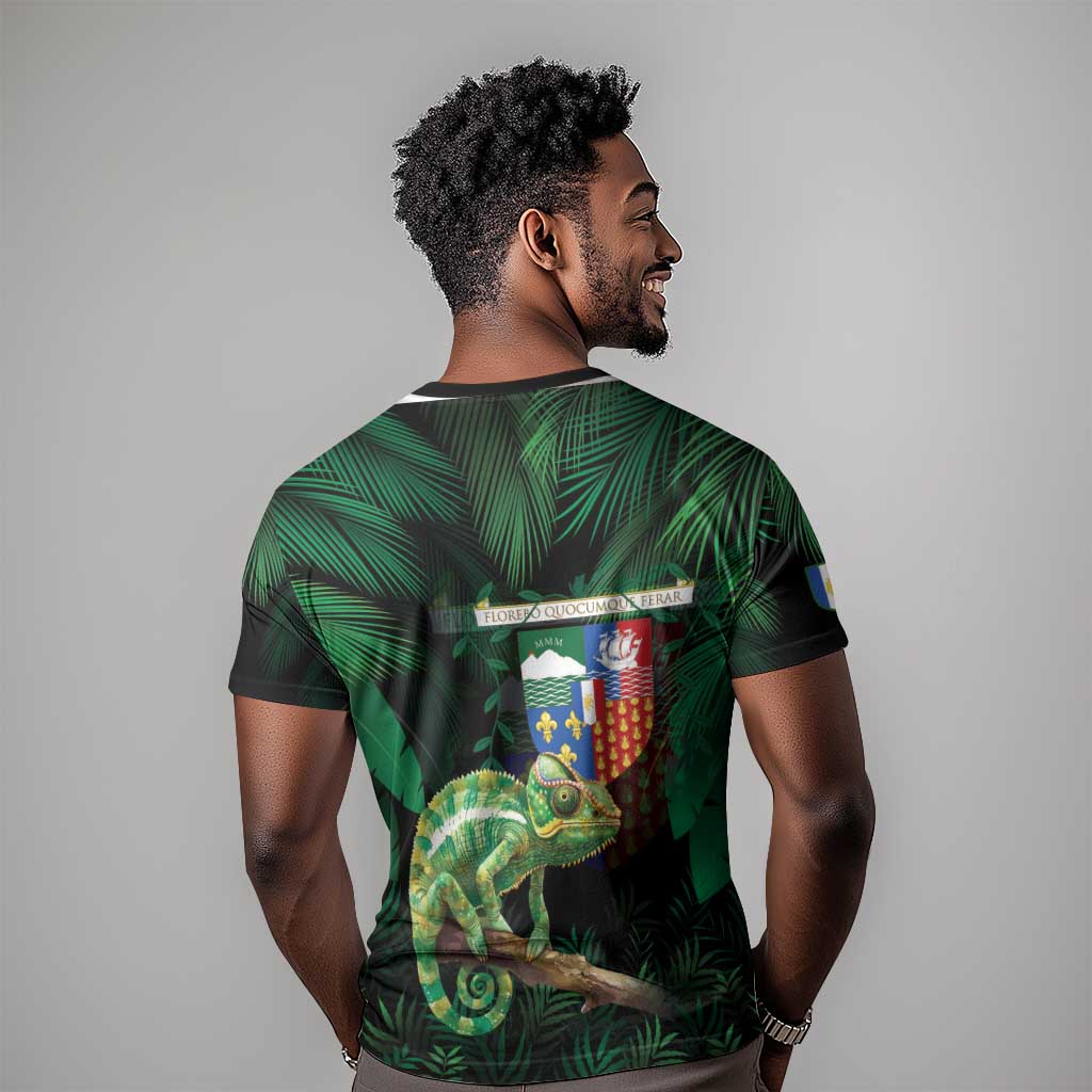 Reunion Island T shirt Furcifer Pardalis LT15