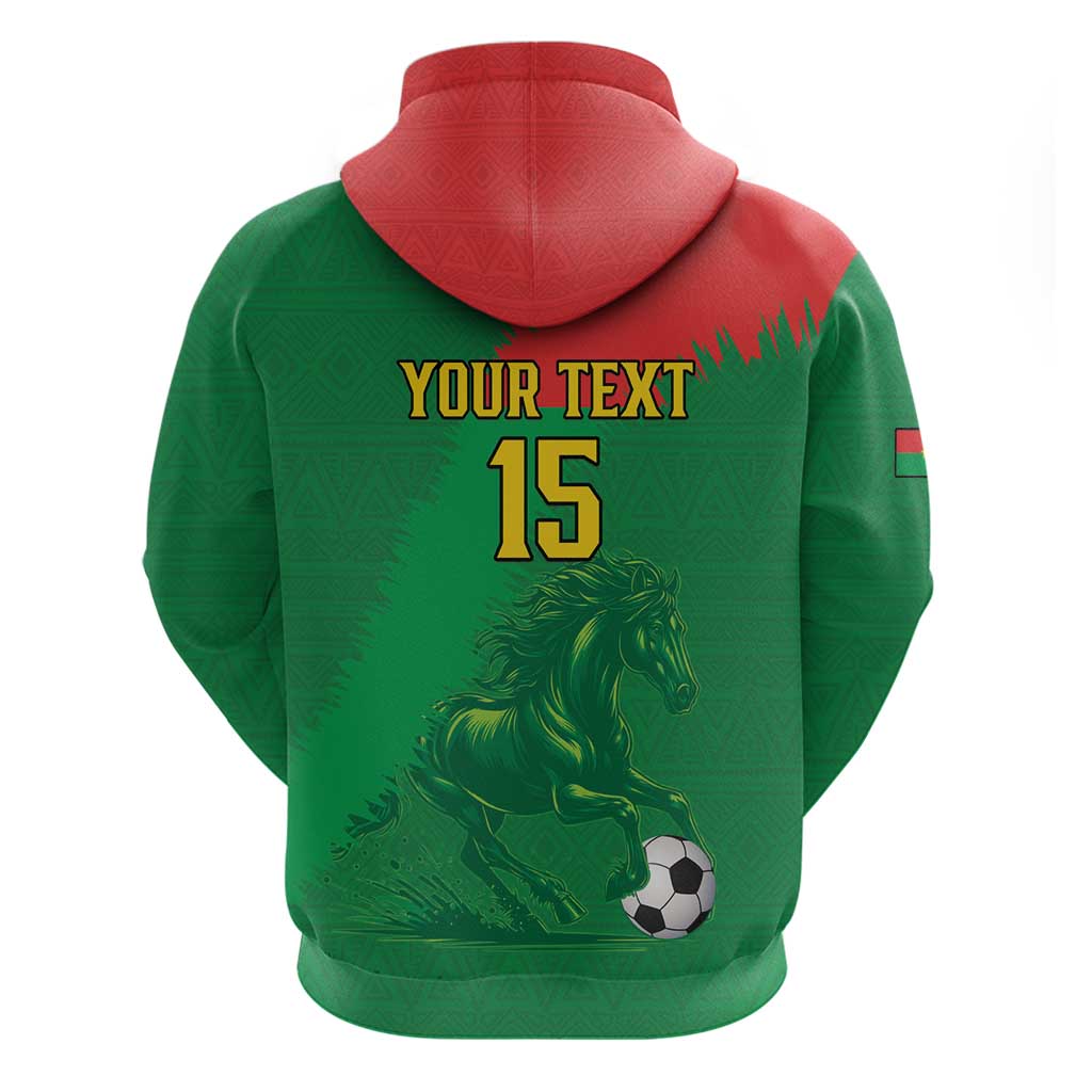 Custom Burkina Faso Football Hoodie Go Les Etalons LT15