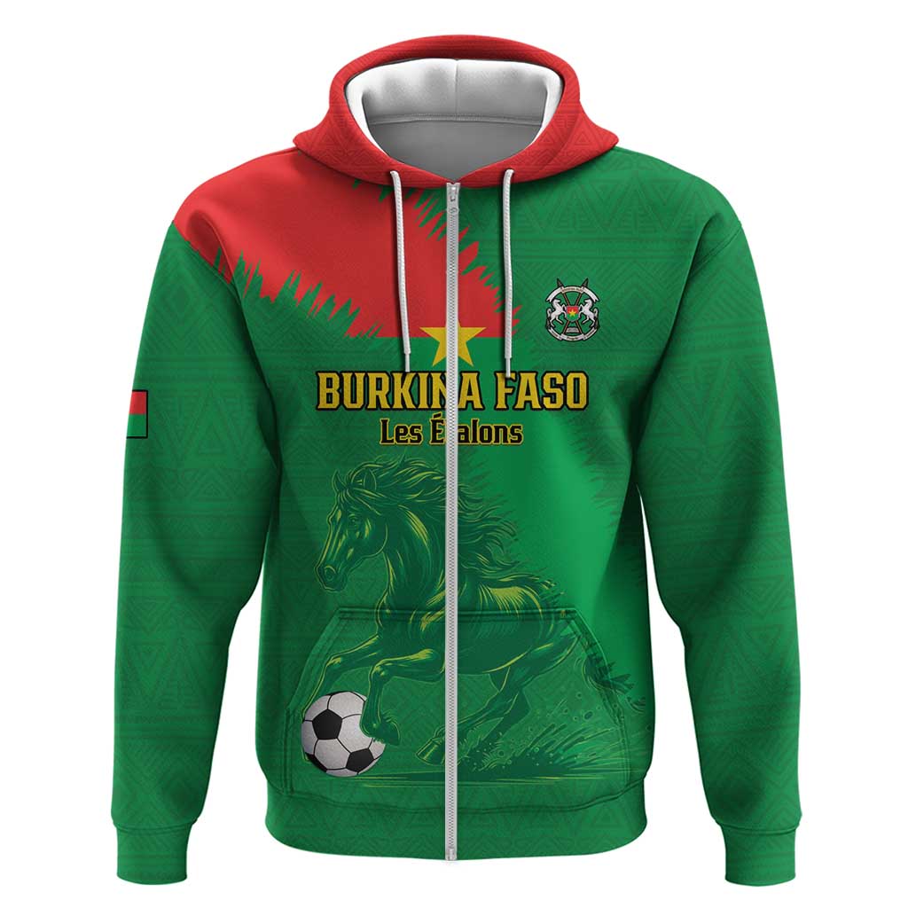 Custom Burkina Faso Football Hoodie Go Les Etalons LT15
