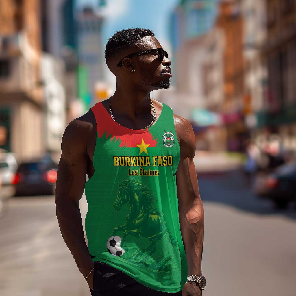Burkina Faso Football Custom Men Tank Top Go Stallions LT15