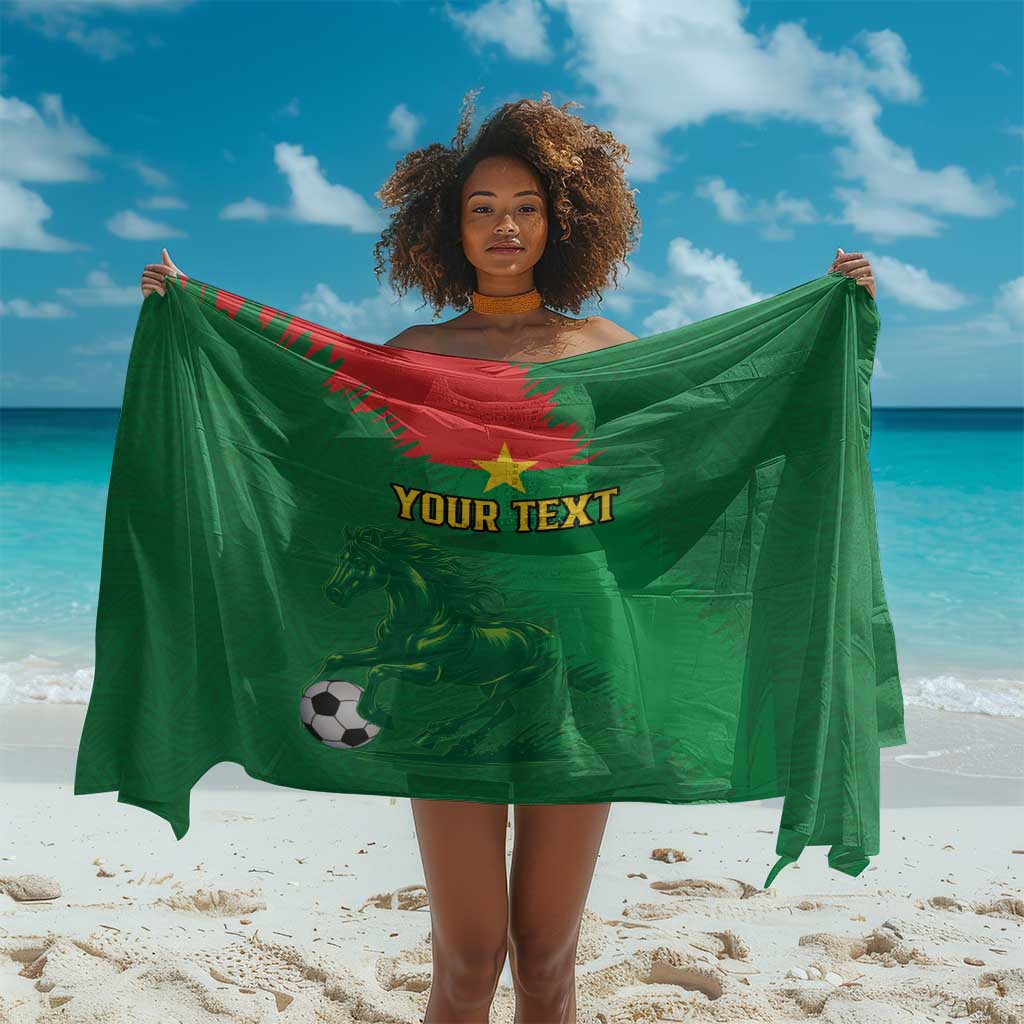 Burkina Faso Football Custom Sarong Go Stallions LT15
