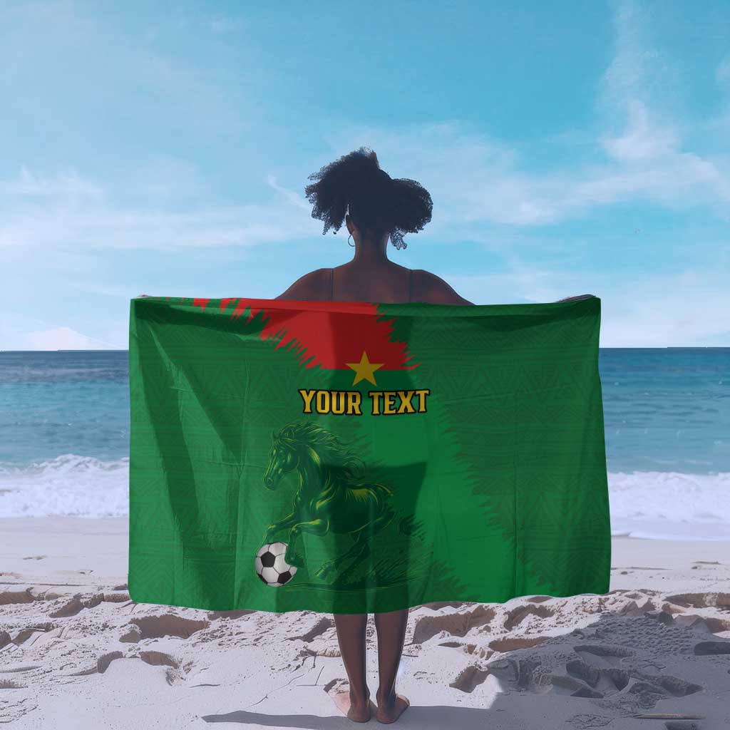 Burkina Faso Football Custom Sarong Go Stallions LT15