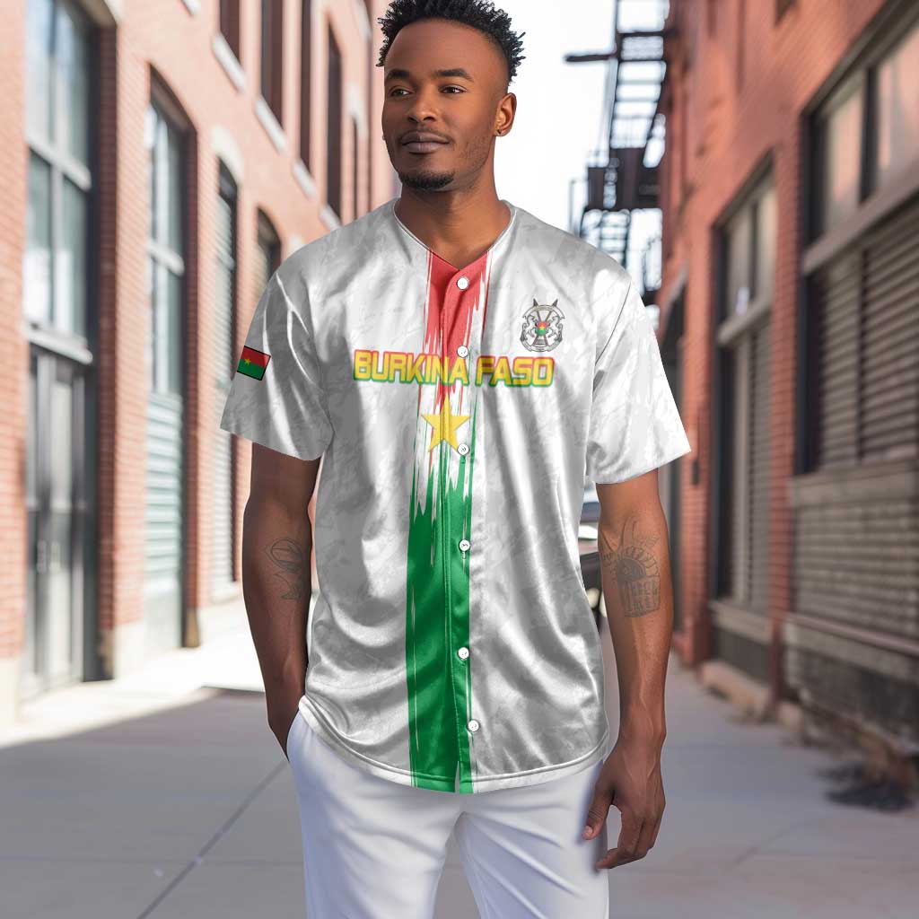 Burkina Faso Football Custom Baseball Jersey Go Champions LT15