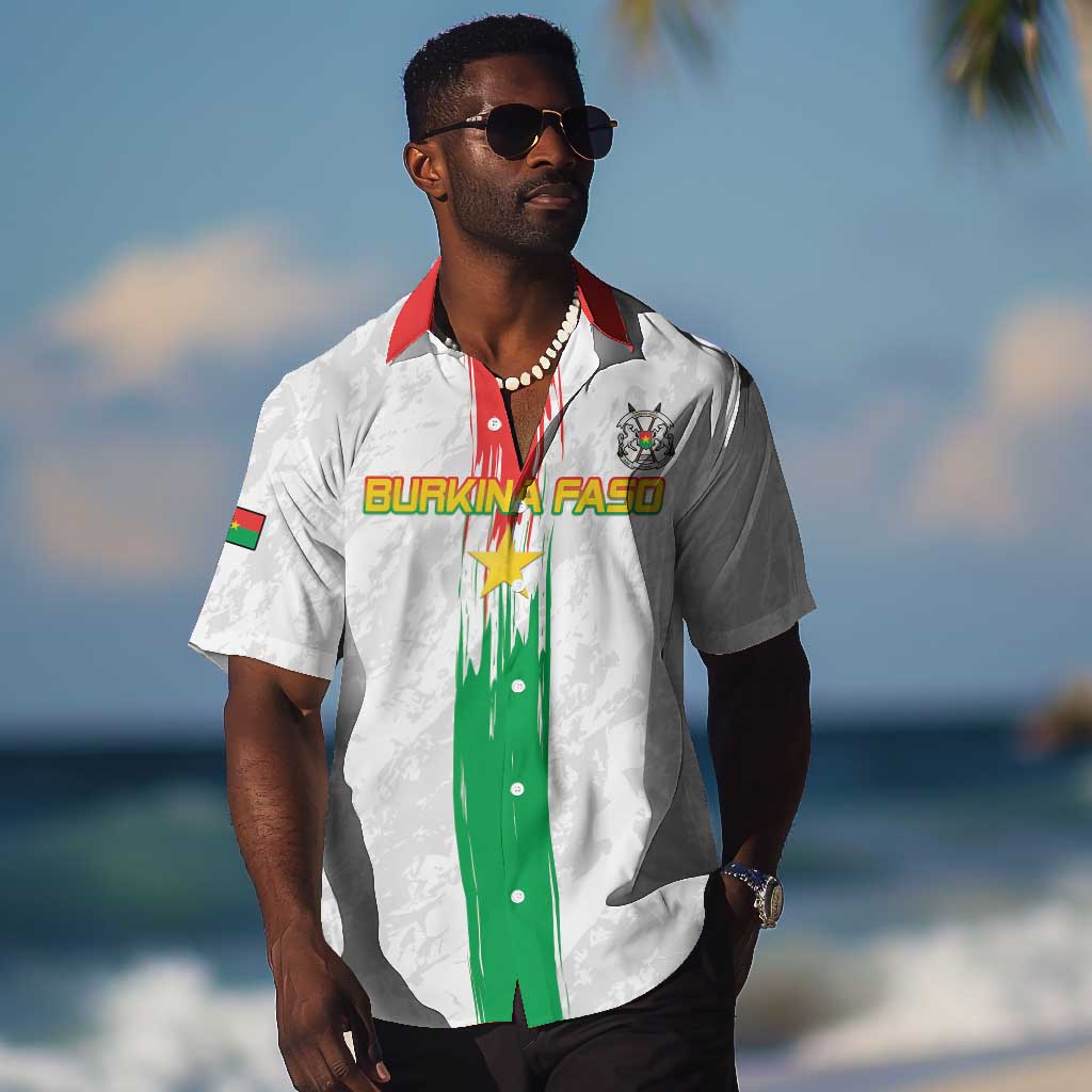 Burkina Faso Football Custom Hawaiian Shirt Go Champions LT15
