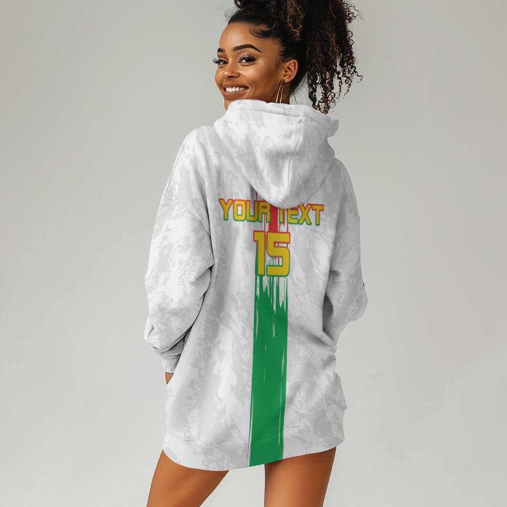 Burkina Faso Football Custom Hoodie Dress Go Champions LT15