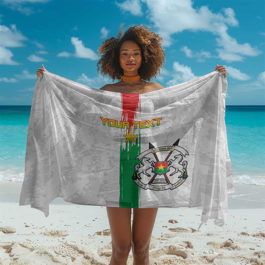 Burkina Faso Football Custom Sarong Go Champions LT15