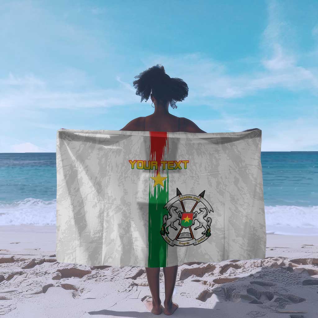Burkina Faso Football Custom Sarong Go Champions LT15