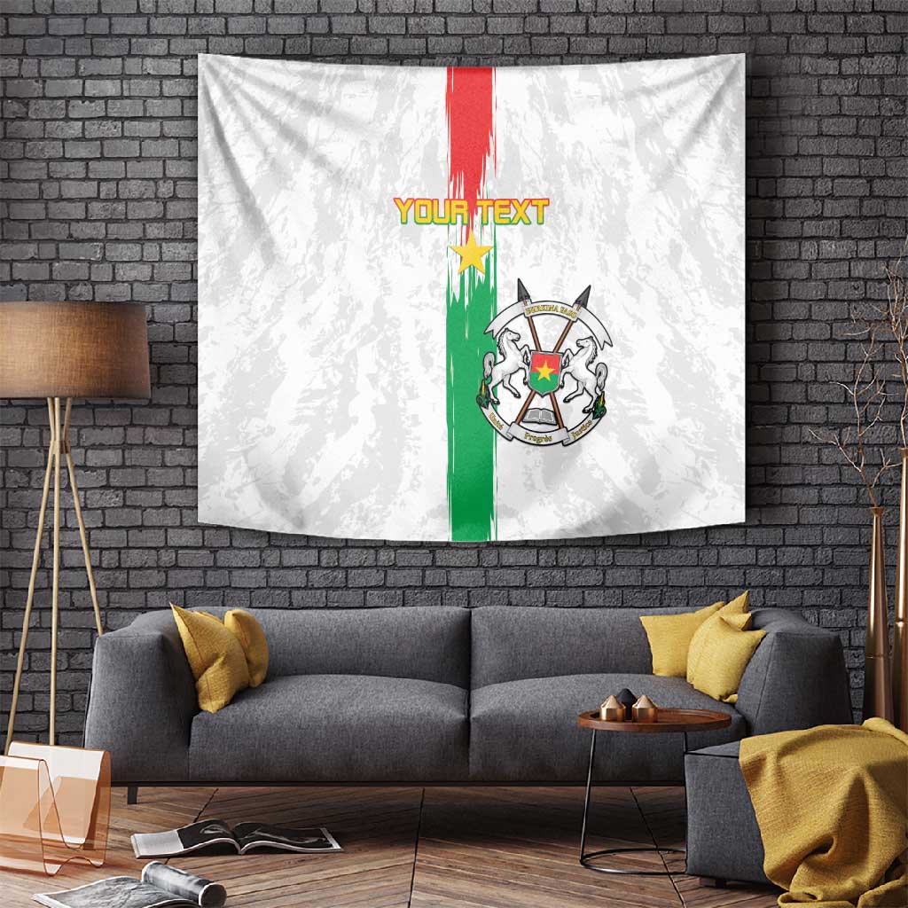 Burkina Faso Football Custom Tapestry Go Champions LT15