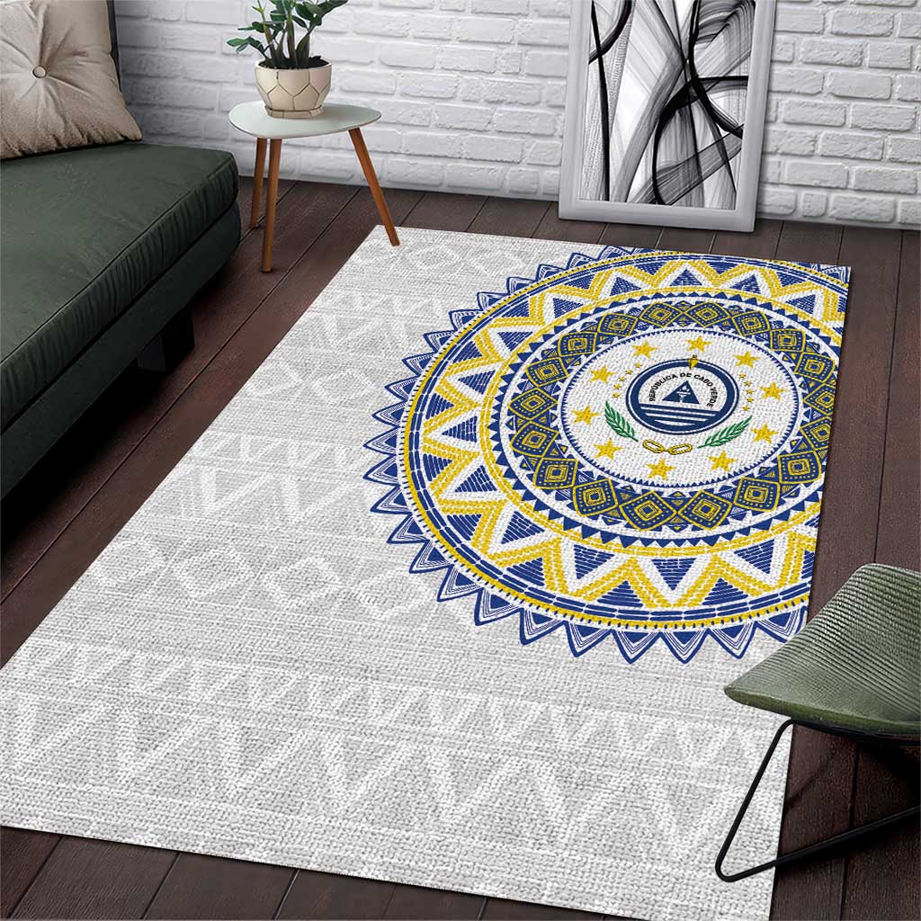 Cape Verde African Tribal Pattern Area Rug Chest Arm Tattoo LT15