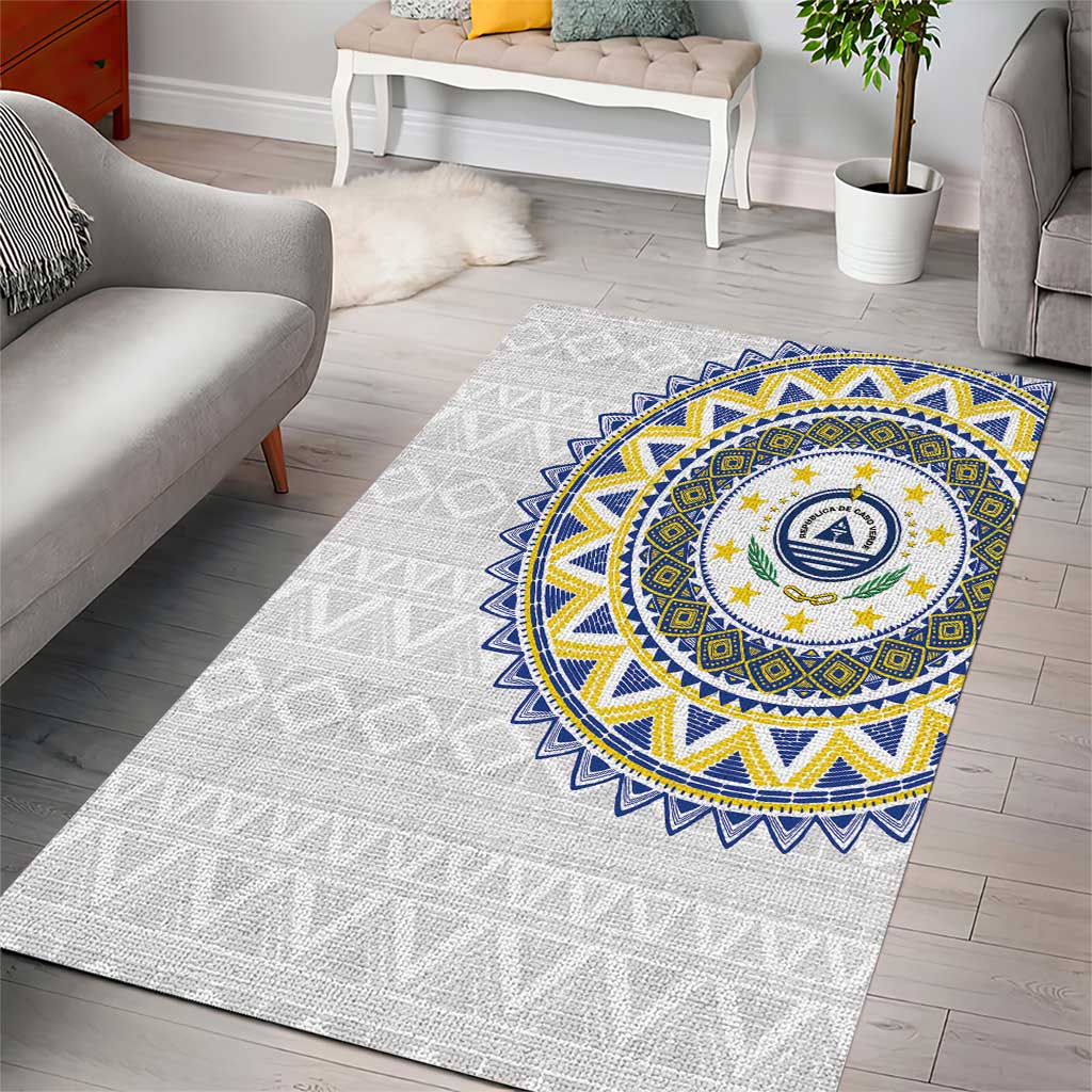 Cape Verde African Tribal Pattern Area Rug Chest Arm Tattoo LT15