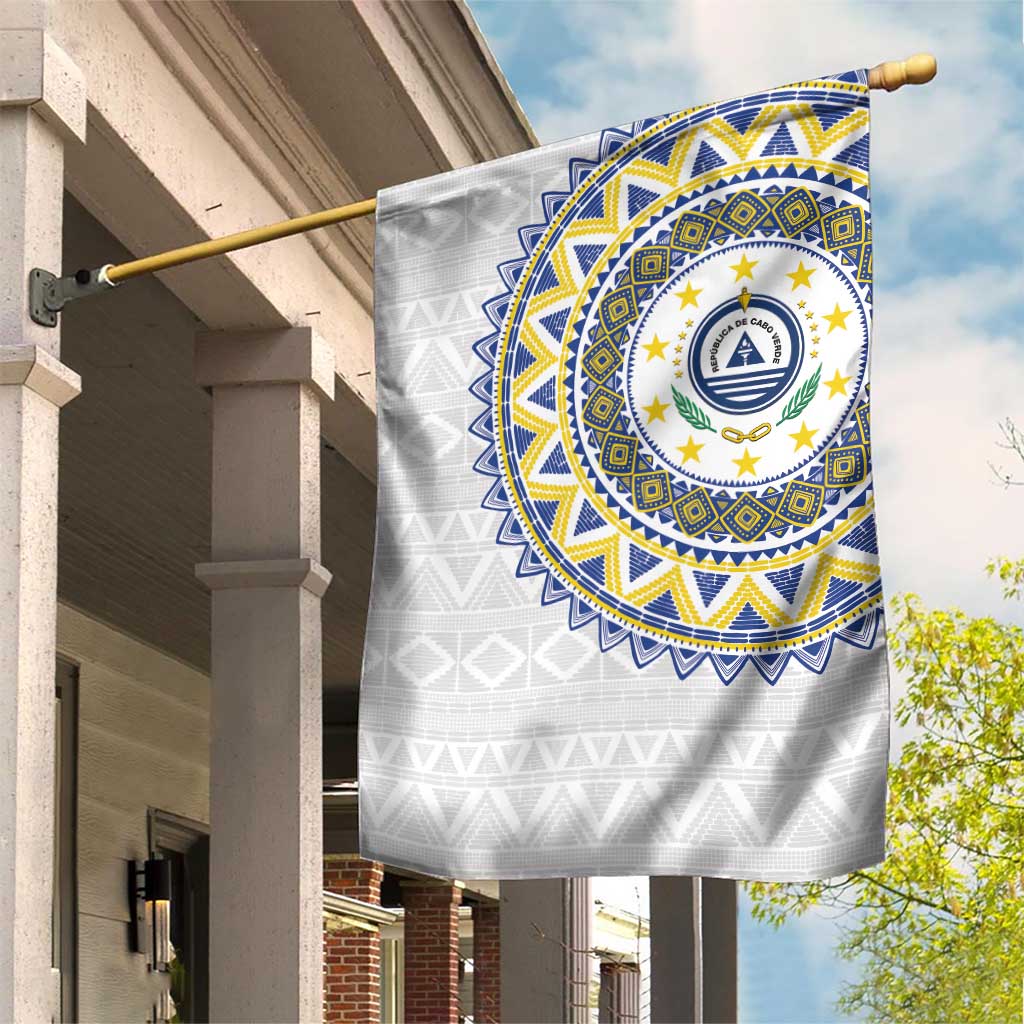 Cape Verde African Tribal Pattern Garden Flag Chest Arm Tattoo LT15