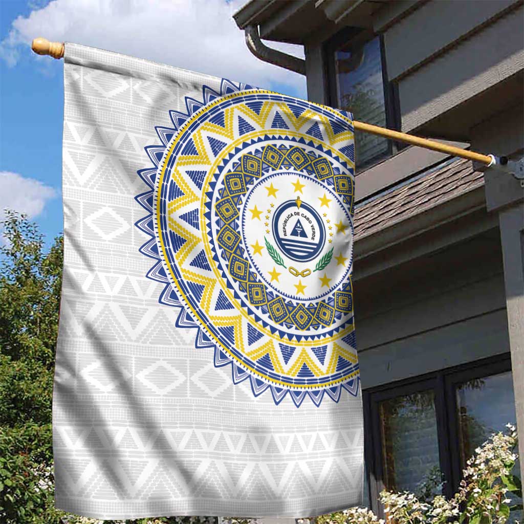 Cape Verde African Tribal Pattern Garden Flag Chest Arm Tattoo LT15