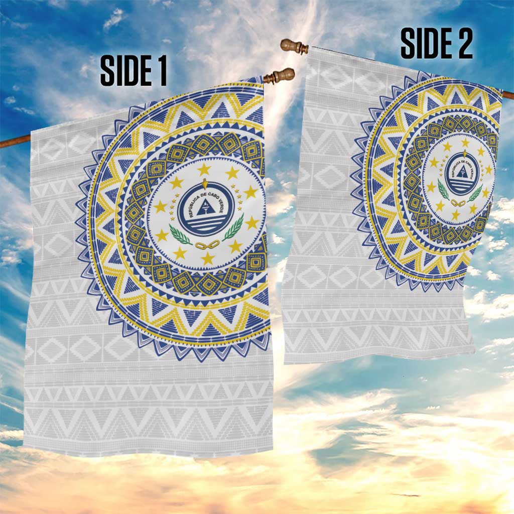 Cape Verde African Tribal Pattern Garden Flag Chest Arm Tattoo LT15