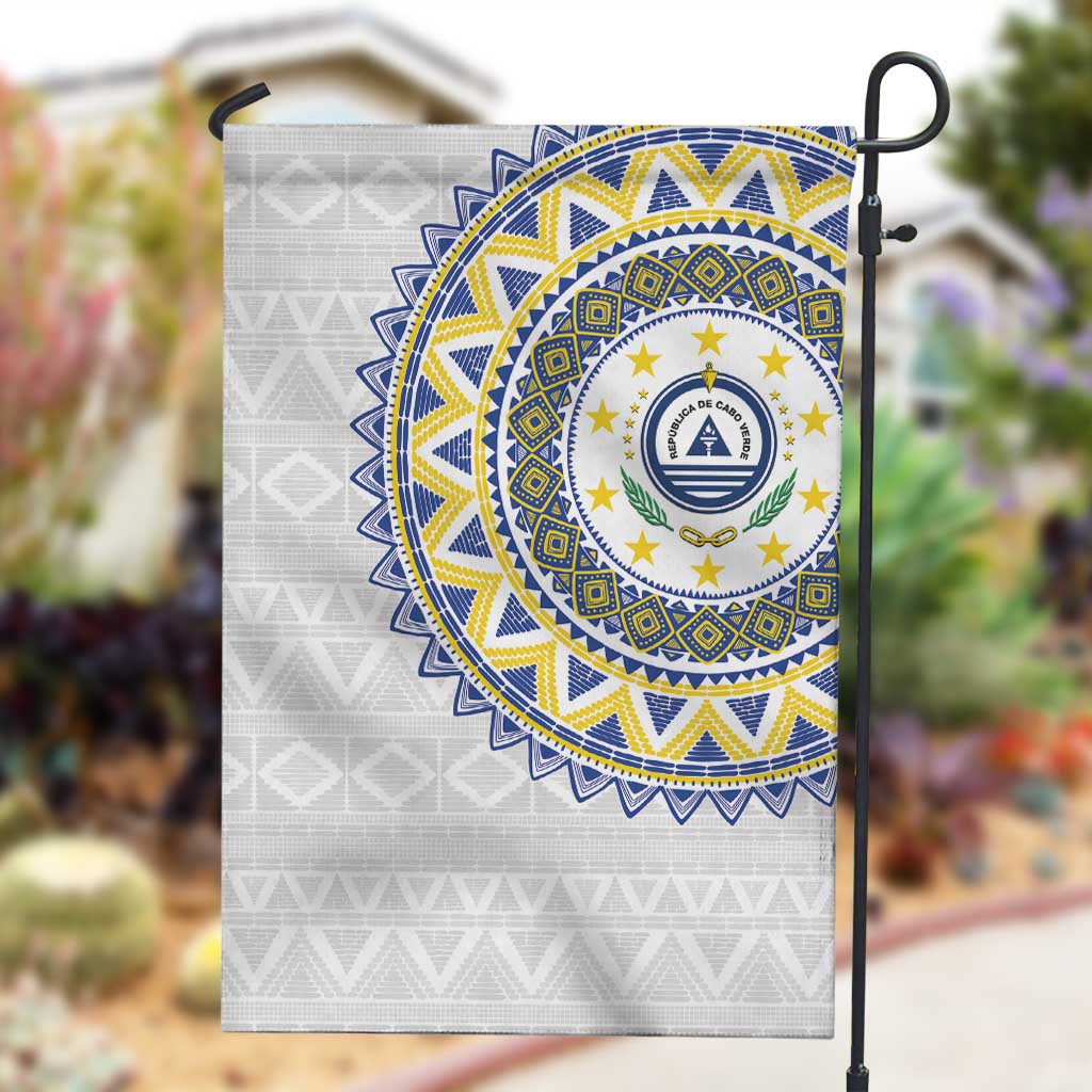 Cape Verde African Tribal Pattern Garden Flag Chest Arm Tattoo LT15