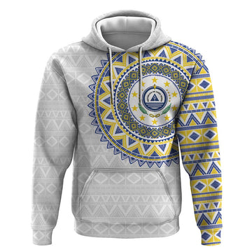 Cape Verde Hoodie African Tribal Pattern LT15