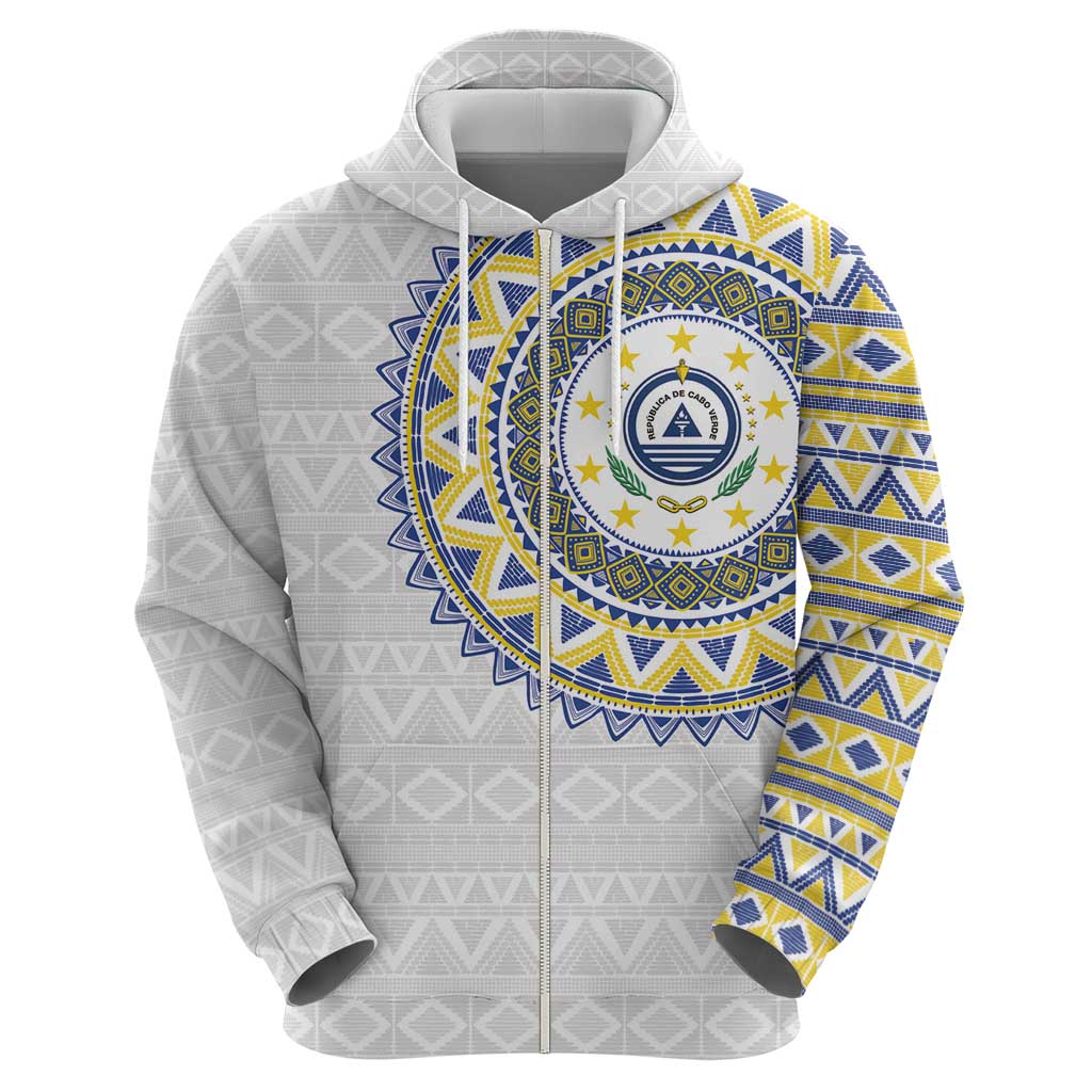 Cape Verde Hoodie African Tribal Pattern LT15