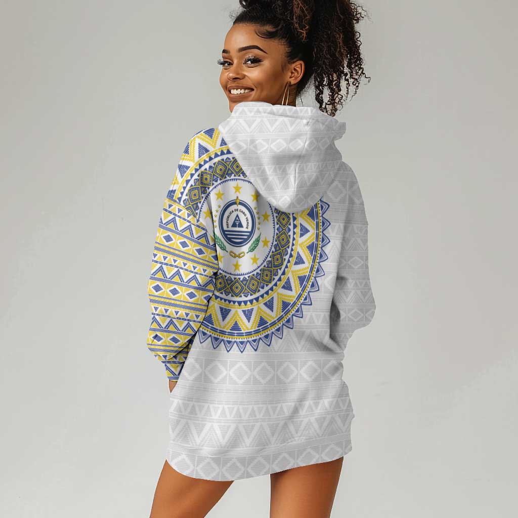 Cape Verde African Tribal Pattern Hoodie Dress Chest Arm Tattoo LT15