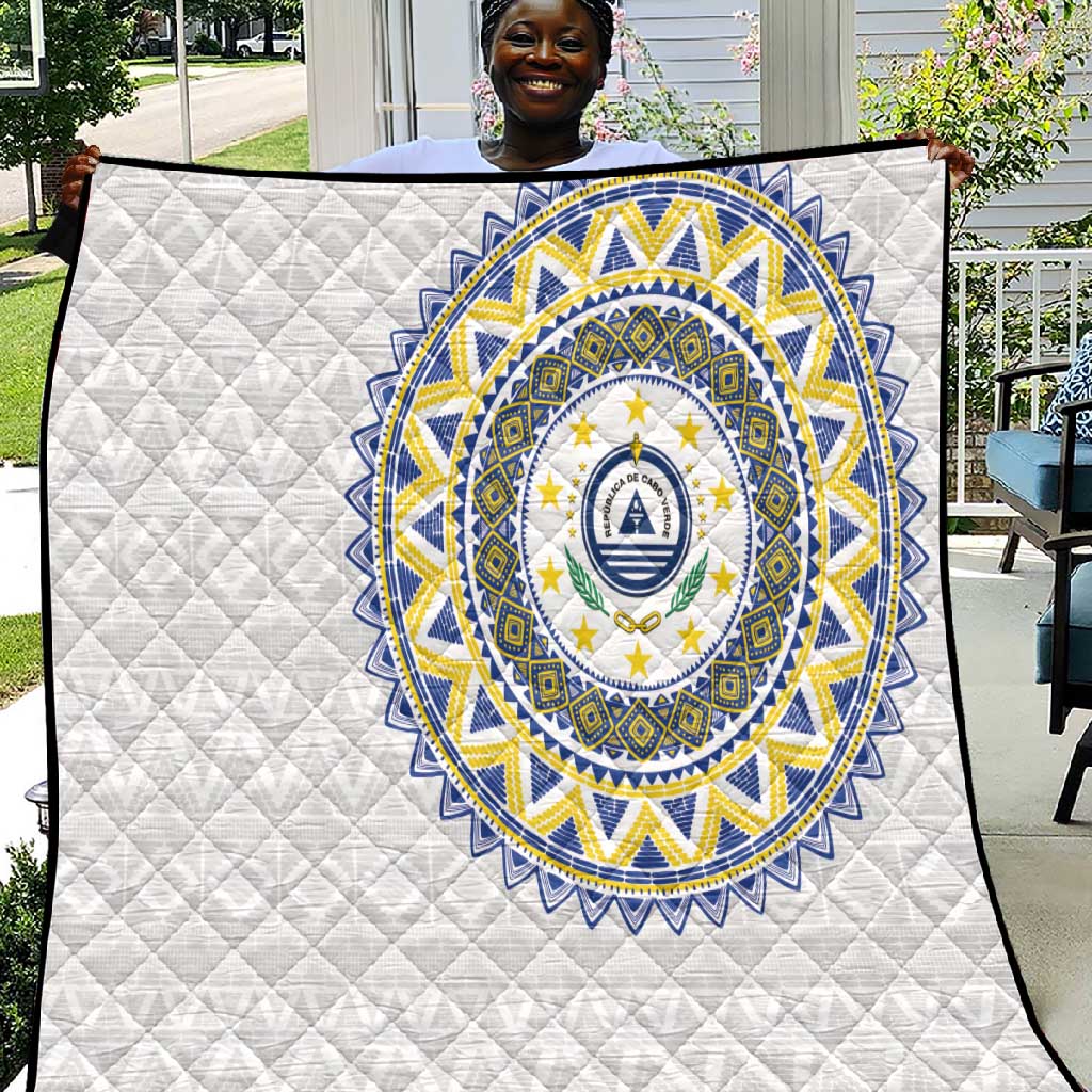 Cape Verde African Tribal Pattern Quilt Chest Arm Tattoo LT15