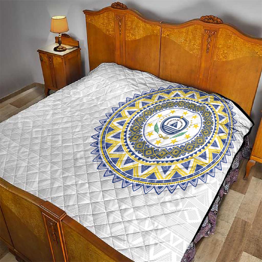 Cape Verde African Tribal Pattern Quilt Chest Arm Tattoo LT15