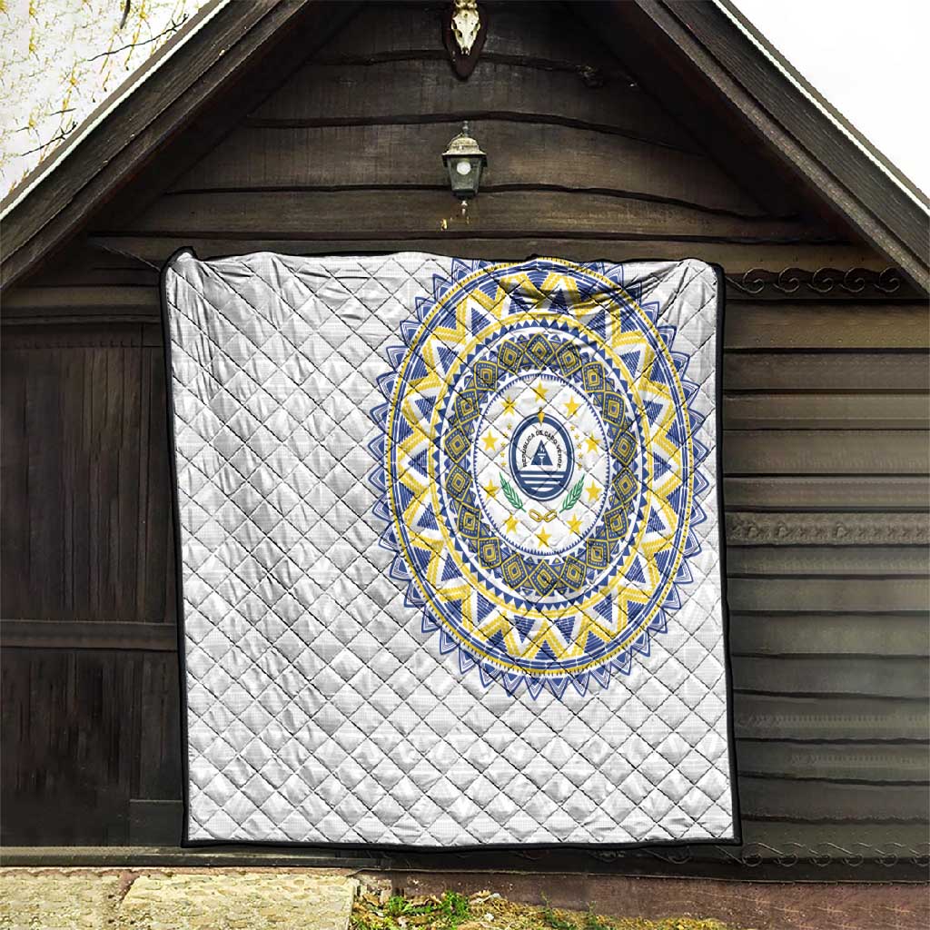 Cape Verde African Tribal Pattern Quilt Chest Arm Tattoo LT15