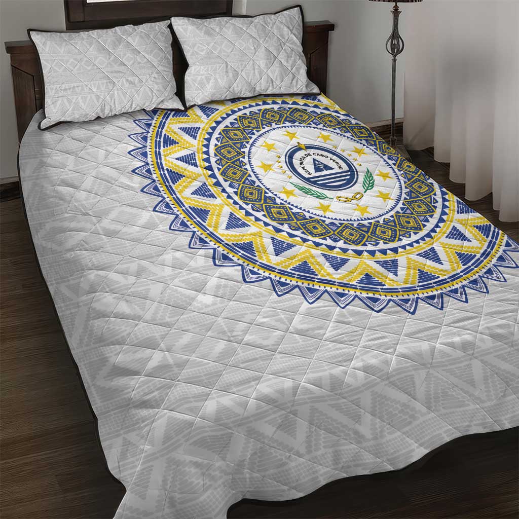Cape Verde African Tribal Pattern Quilt Bed Set Chest Arm Tattoo LT15