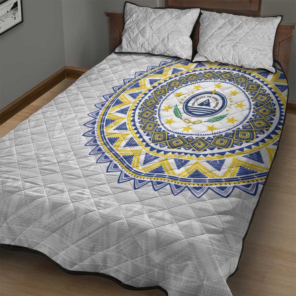 Cape Verde African Tribal Pattern Quilt Bed Set Chest Arm Tattoo LT15