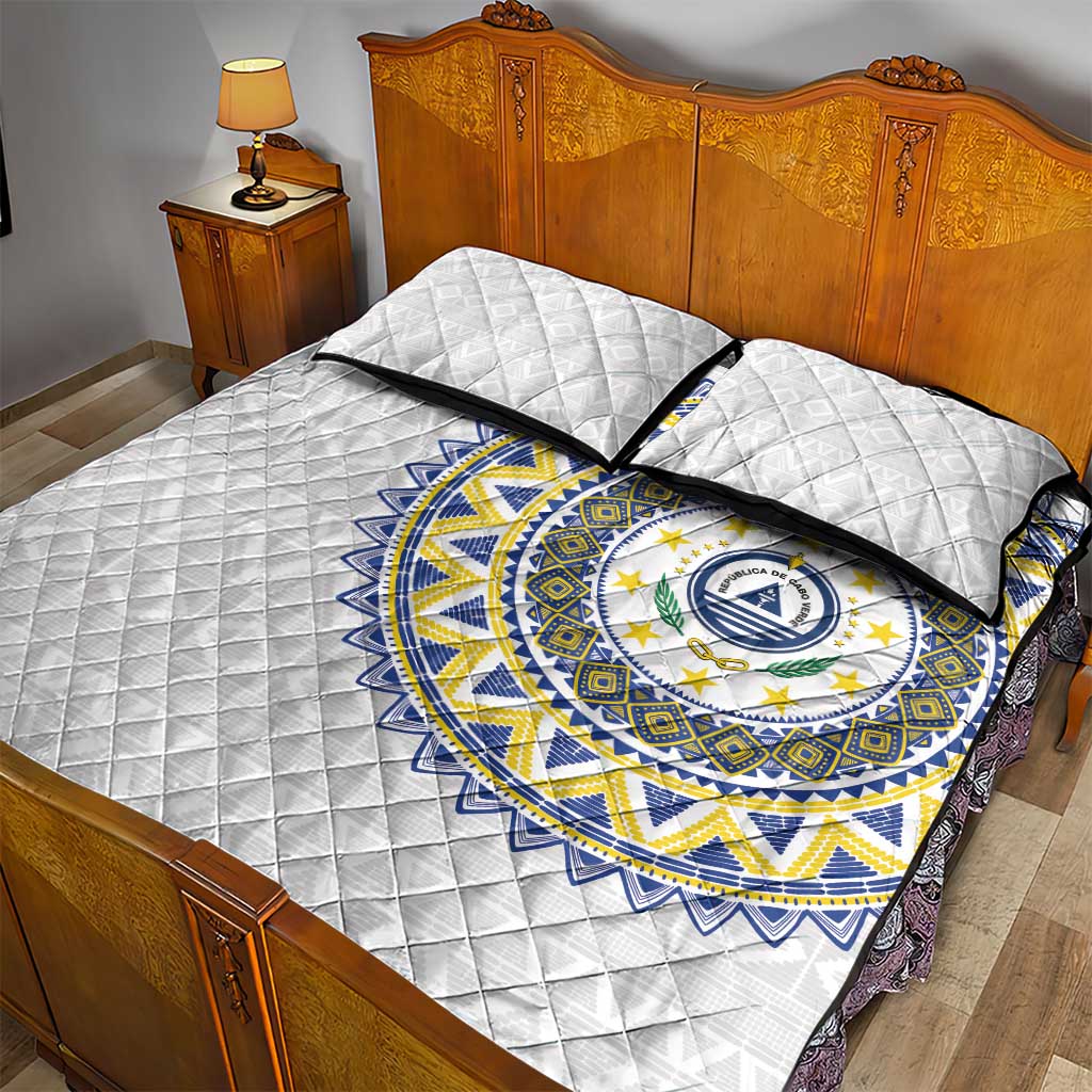 Cape Verde African Tribal Pattern Quilt Bed Set Chest Arm Tattoo LT15