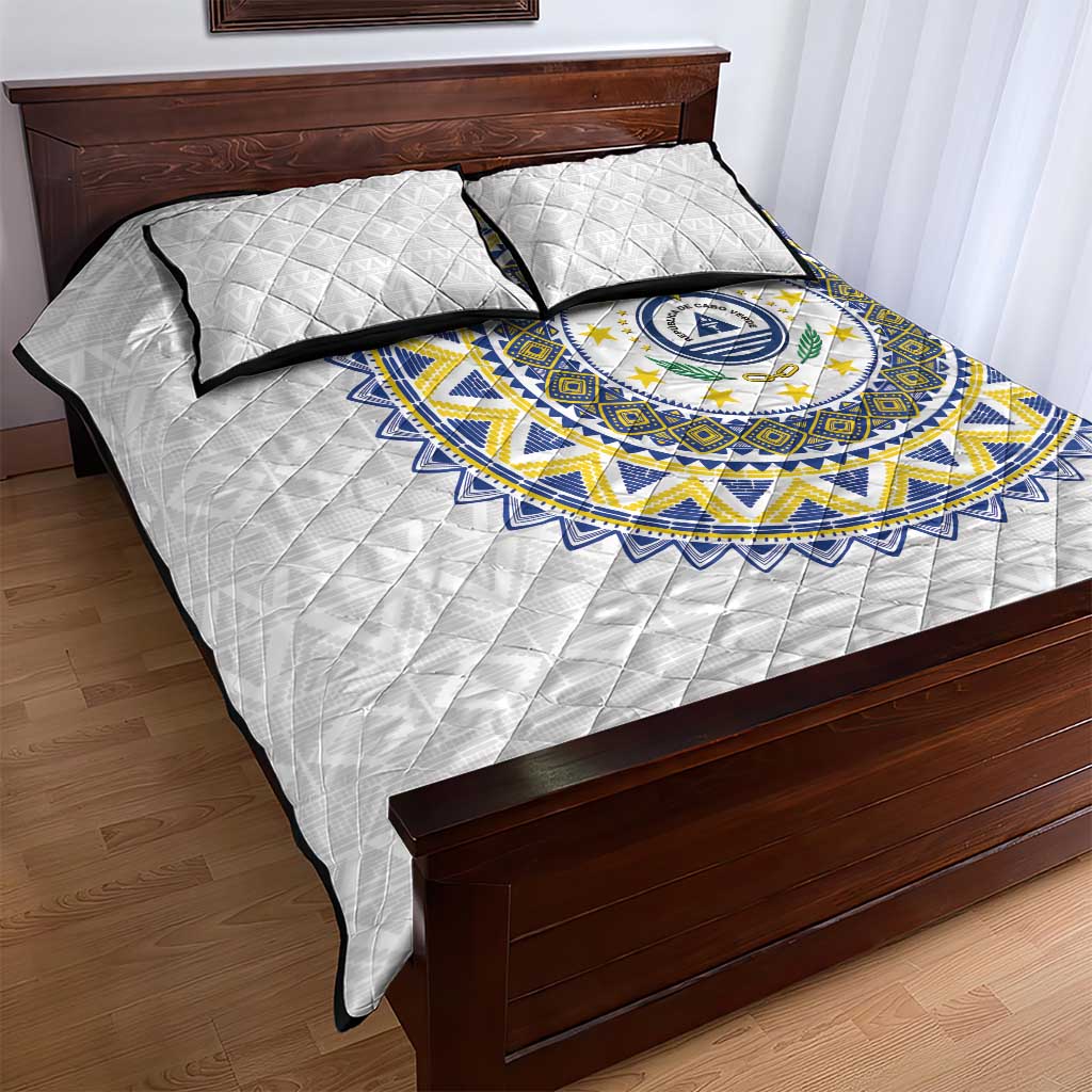Cape Verde African Tribal Pattern Quilt Bed Set Chest Arm Tattoo LT15