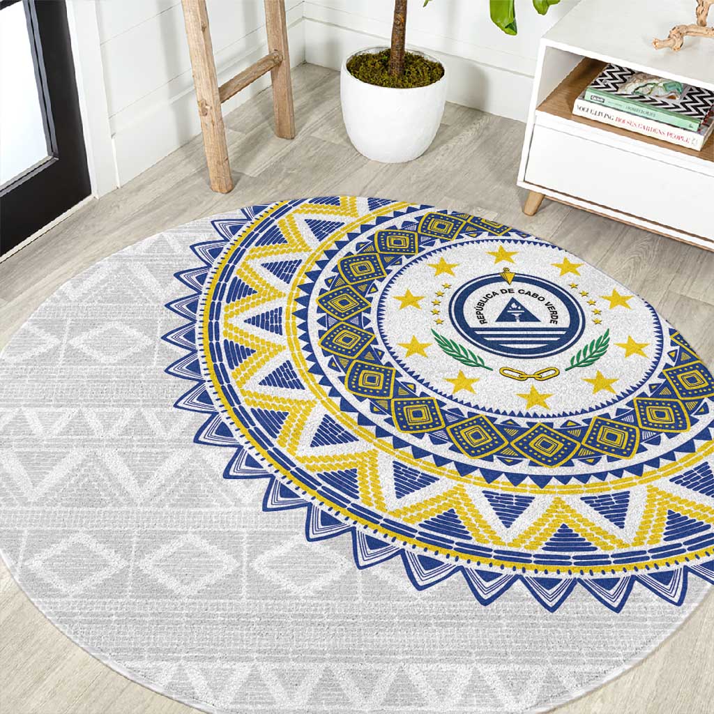 Cape Verde African Tribal Pattern Round Carpet Chest Arm Tattoo LT15