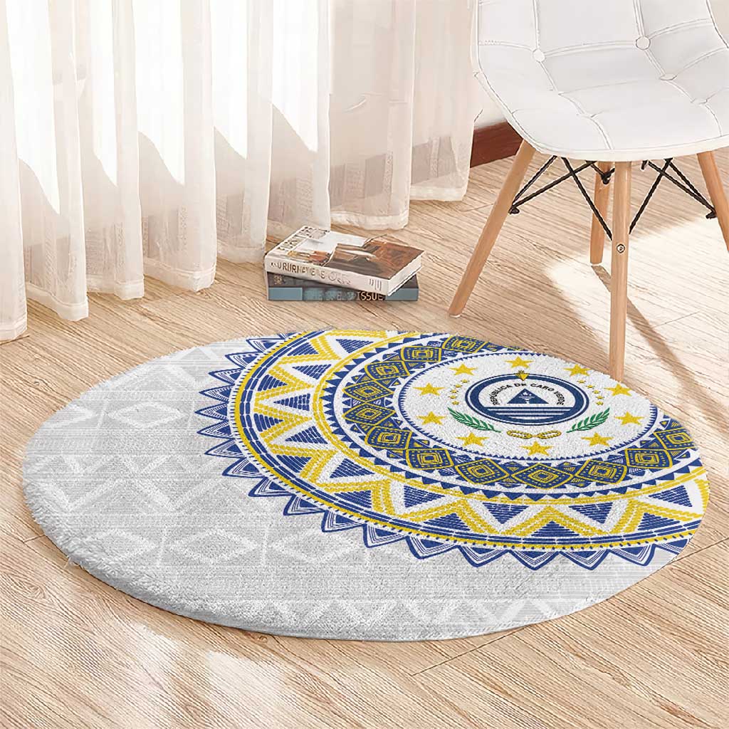 Cape Verde African Tribal Pattern Round Carpet Chest Arm Tattoo LT15