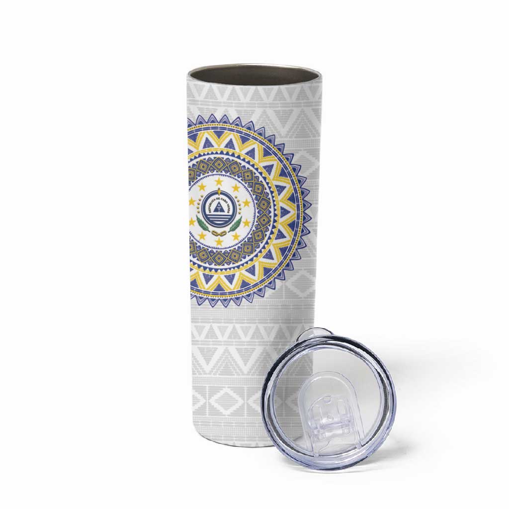 Cape Verde African Tribal Pattern Skinny Tumbler Chest Arm Tattoo LT15