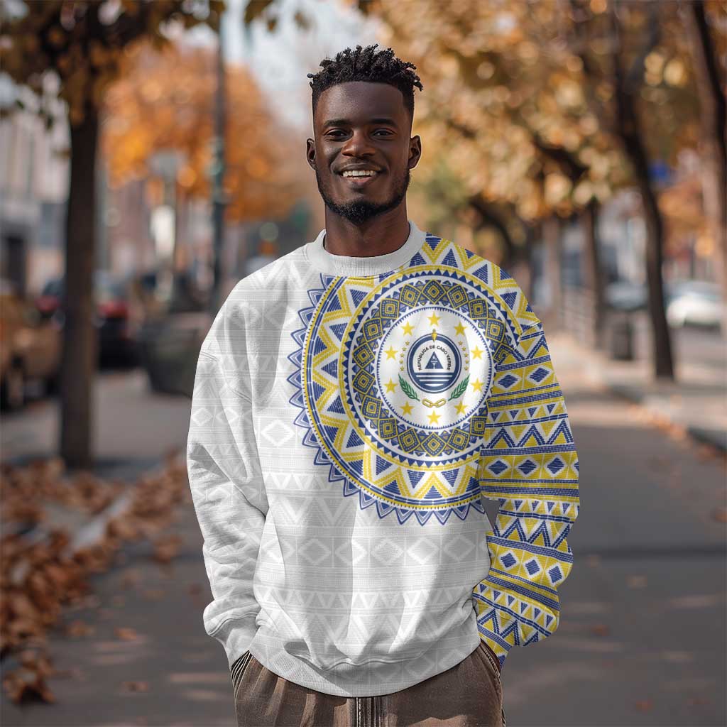 Cape Verde African Tribal Pattern Sweatshirt Chest Arm Tattoo LT15