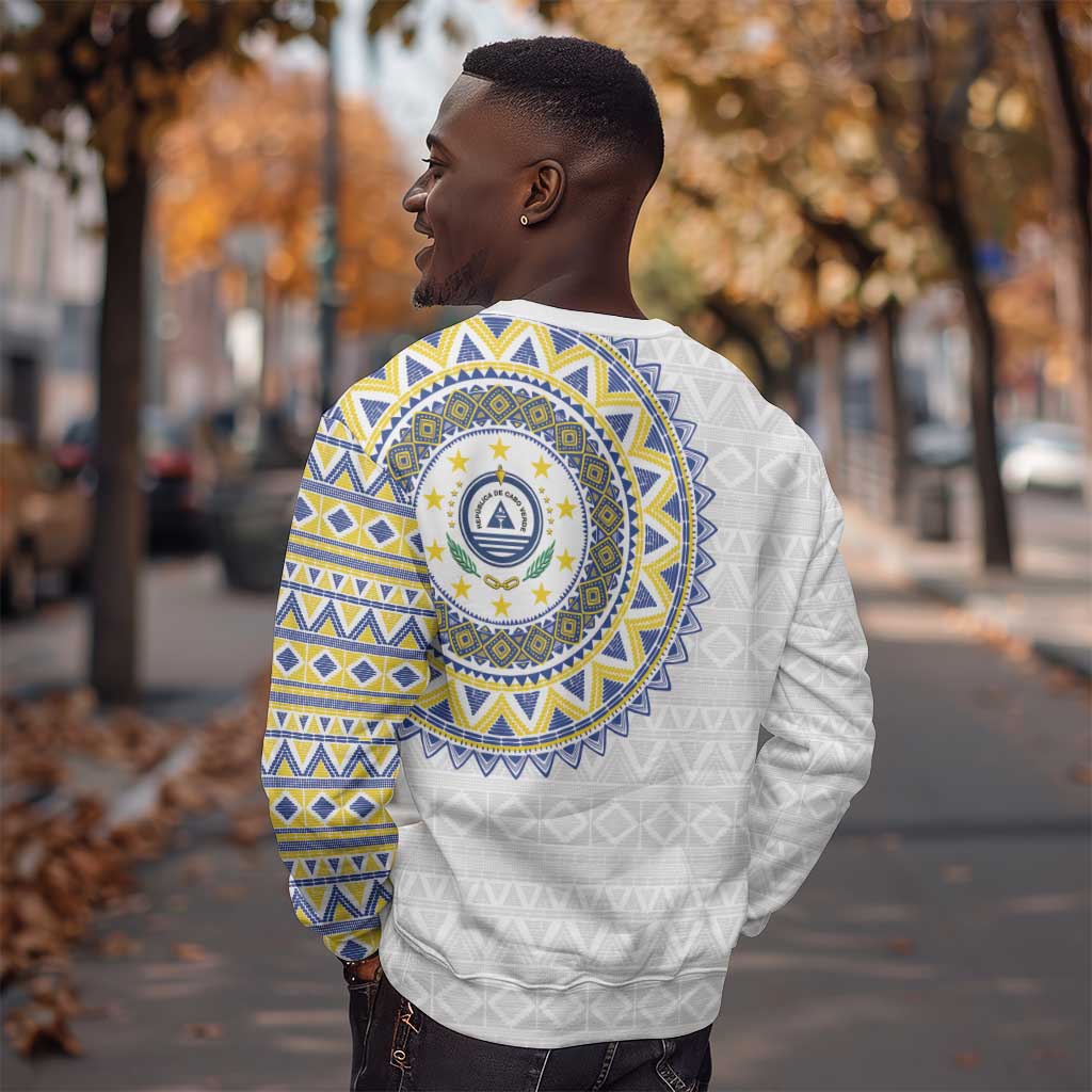 Cape Verde African Tribal Pattern Sweatshirt Chest Arm Tattoo LT15