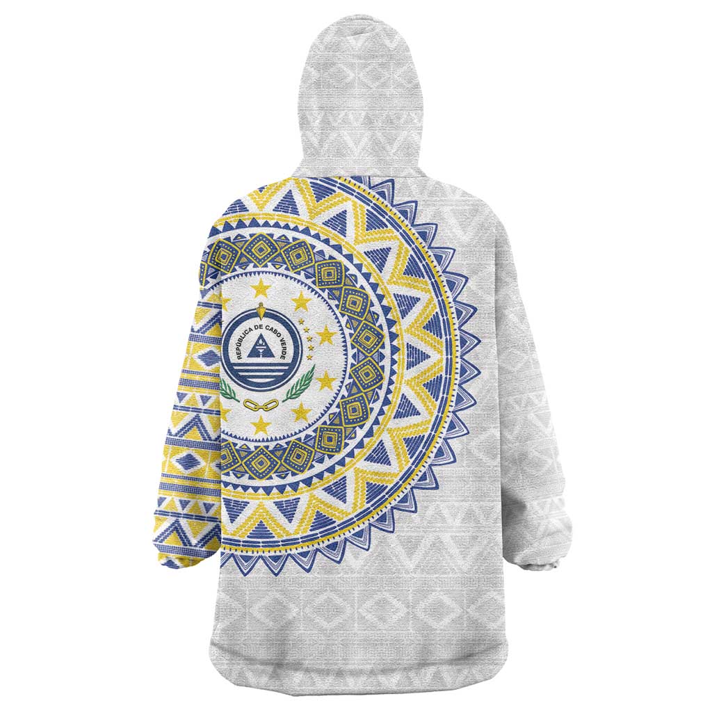 Cape Verde African Tribal Pattern Wearable Blanket Hoodie Chest Arm Tattoo LT15