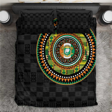 Ivory Coast African Tribal Pattern Bedding Set Chest Arm Tattoo LT15